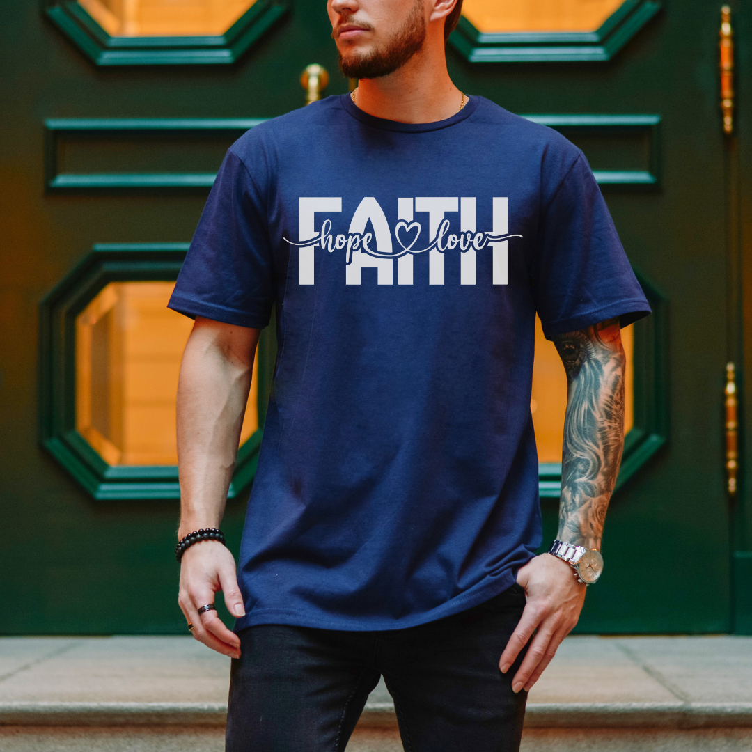 Faith Love Hope Unisex T-Shirt