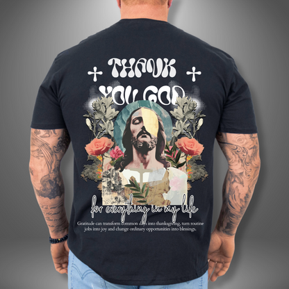 Boho Thank You God Unisex Christian T-Shirt