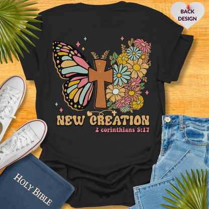 Butterfly Bible Verse T-Shirt