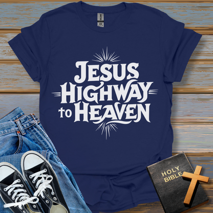 Jesus Highway To Heaven Unisex T-Shirt