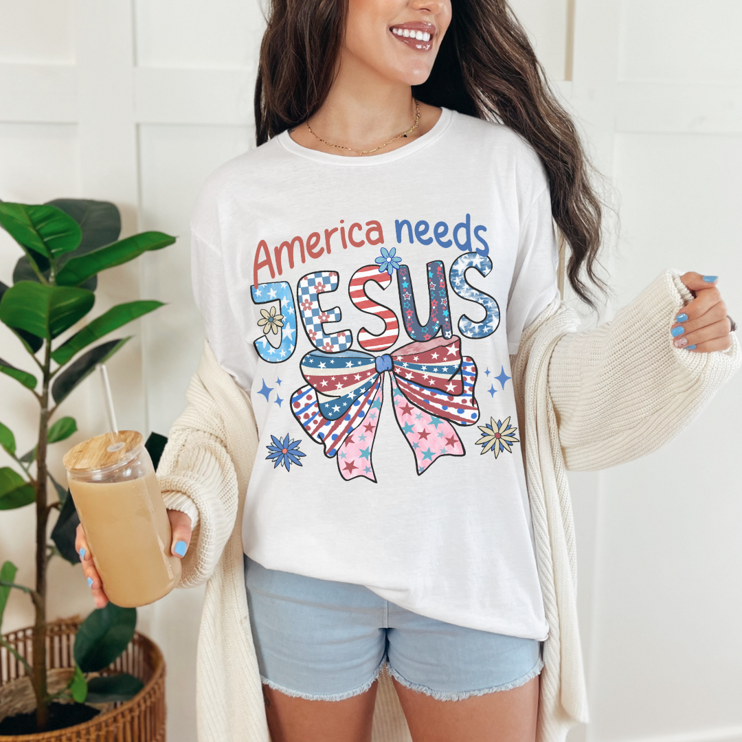 America Needs Jesus T-Shirt