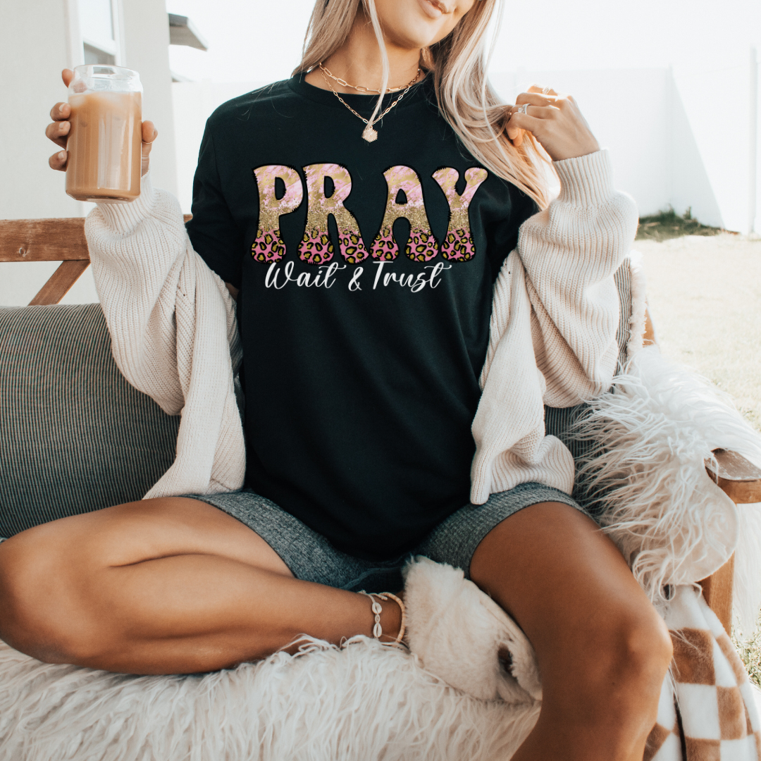 Pray Wait and Trust T-Shirt