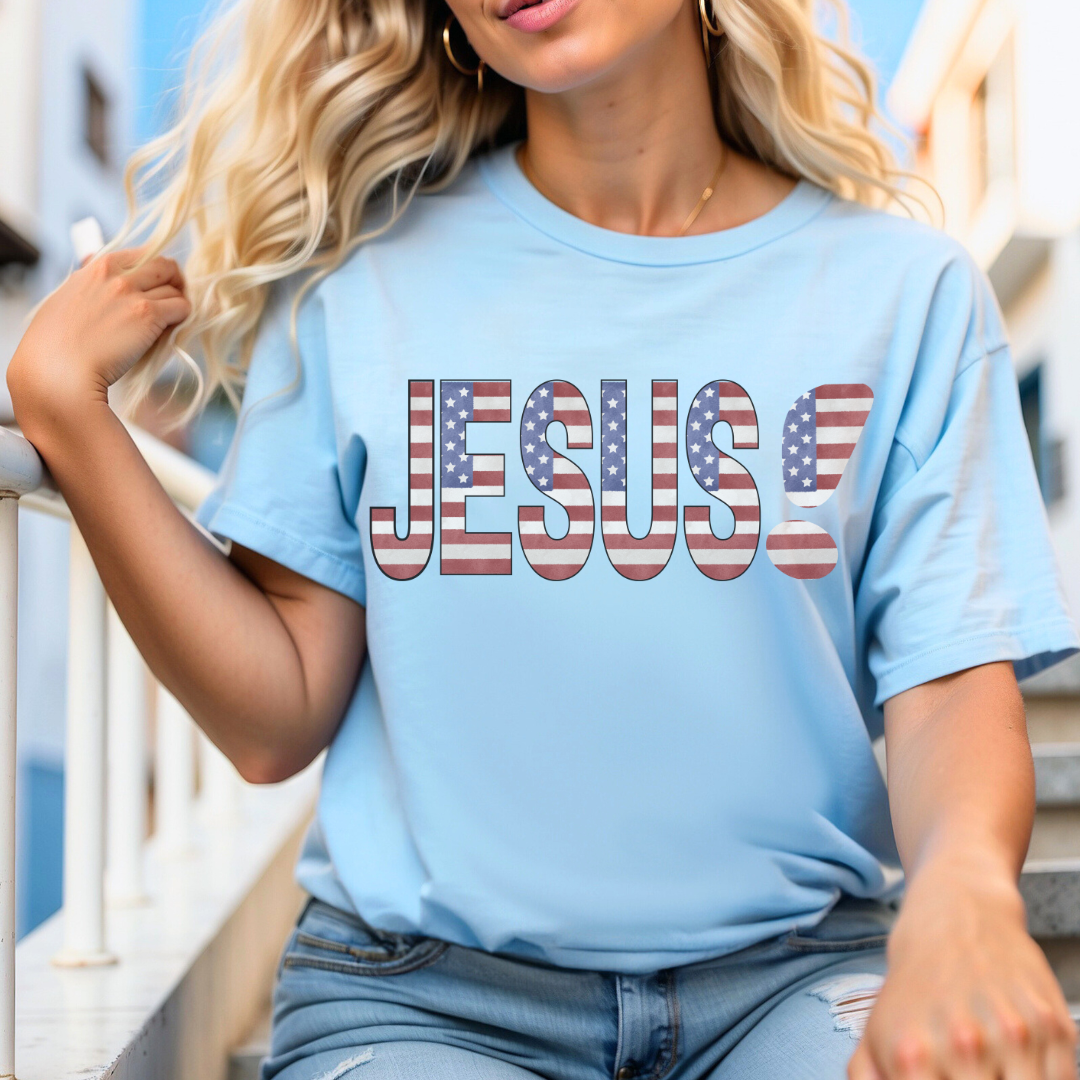 Jesus 4TH Of July Patriotic T-Shirt