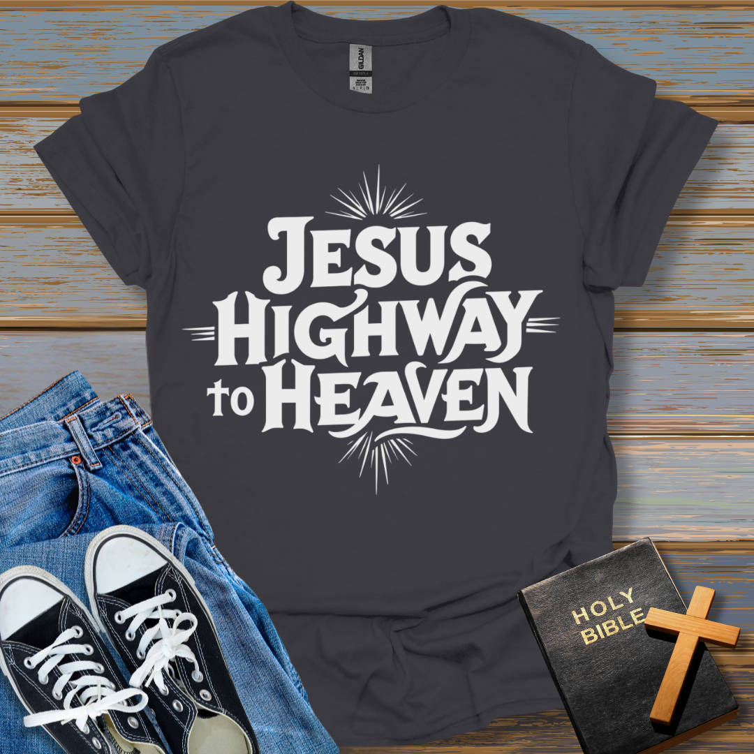 Jesus Highway To Heaven Unisex T-Shirt