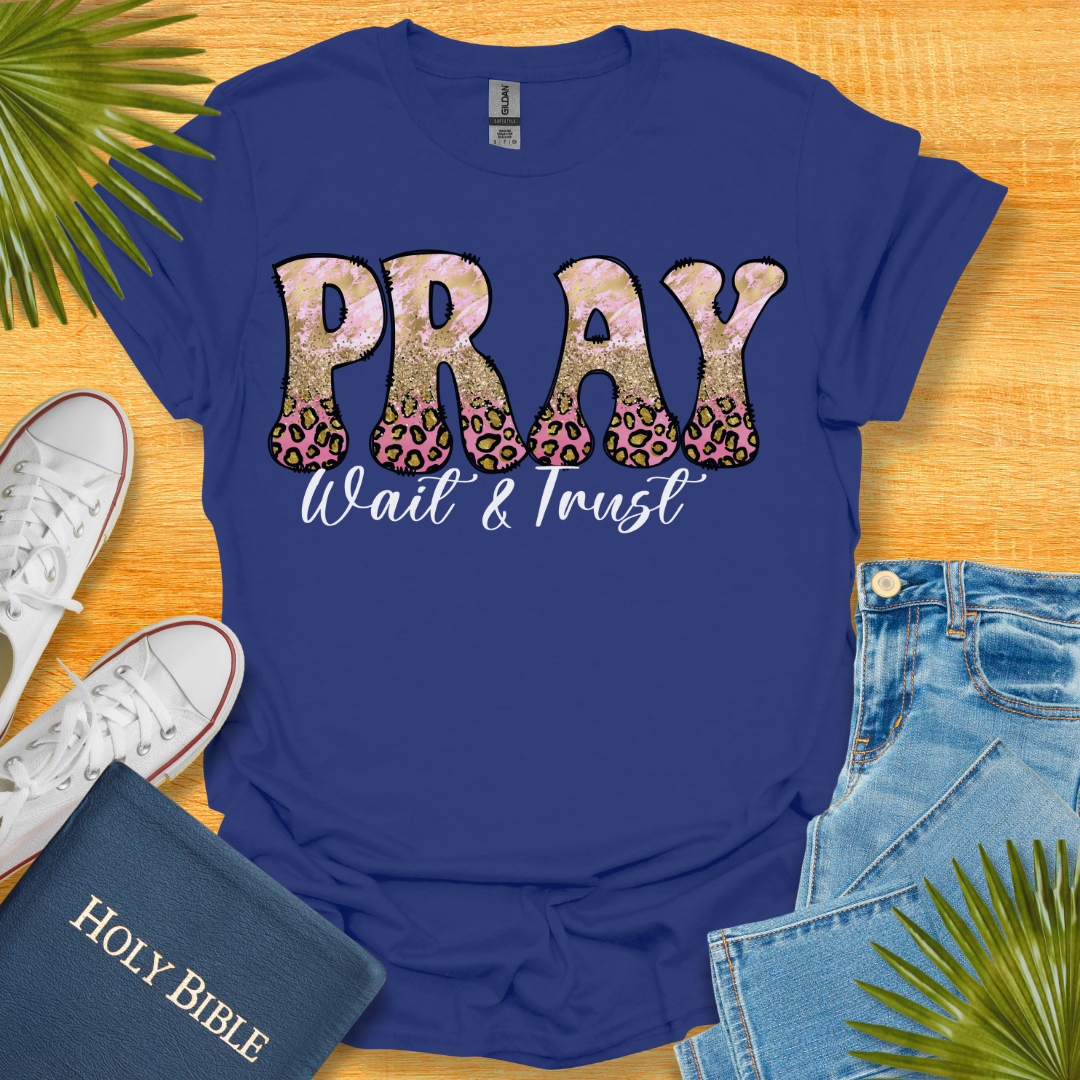 Pray Wait and Trust T-Shirt