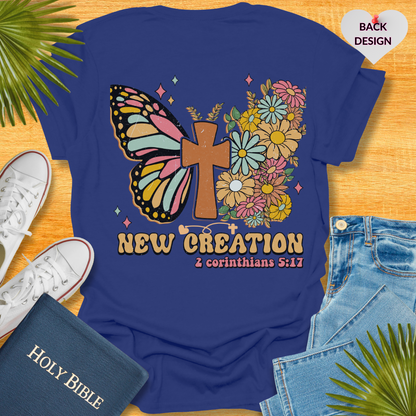 Butterfly Bible Verse T-Shirt