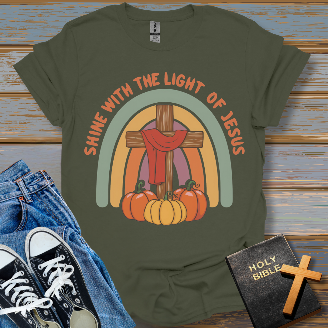 Shine with the light of Jesus T-Shirt