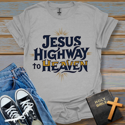 Jesus Highway To Heaven Unisex T-Shirt