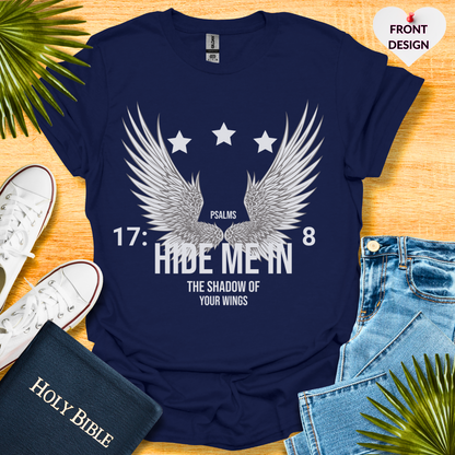 Hide Me In The Shadow Of Your Wings Unisex T-Shirt