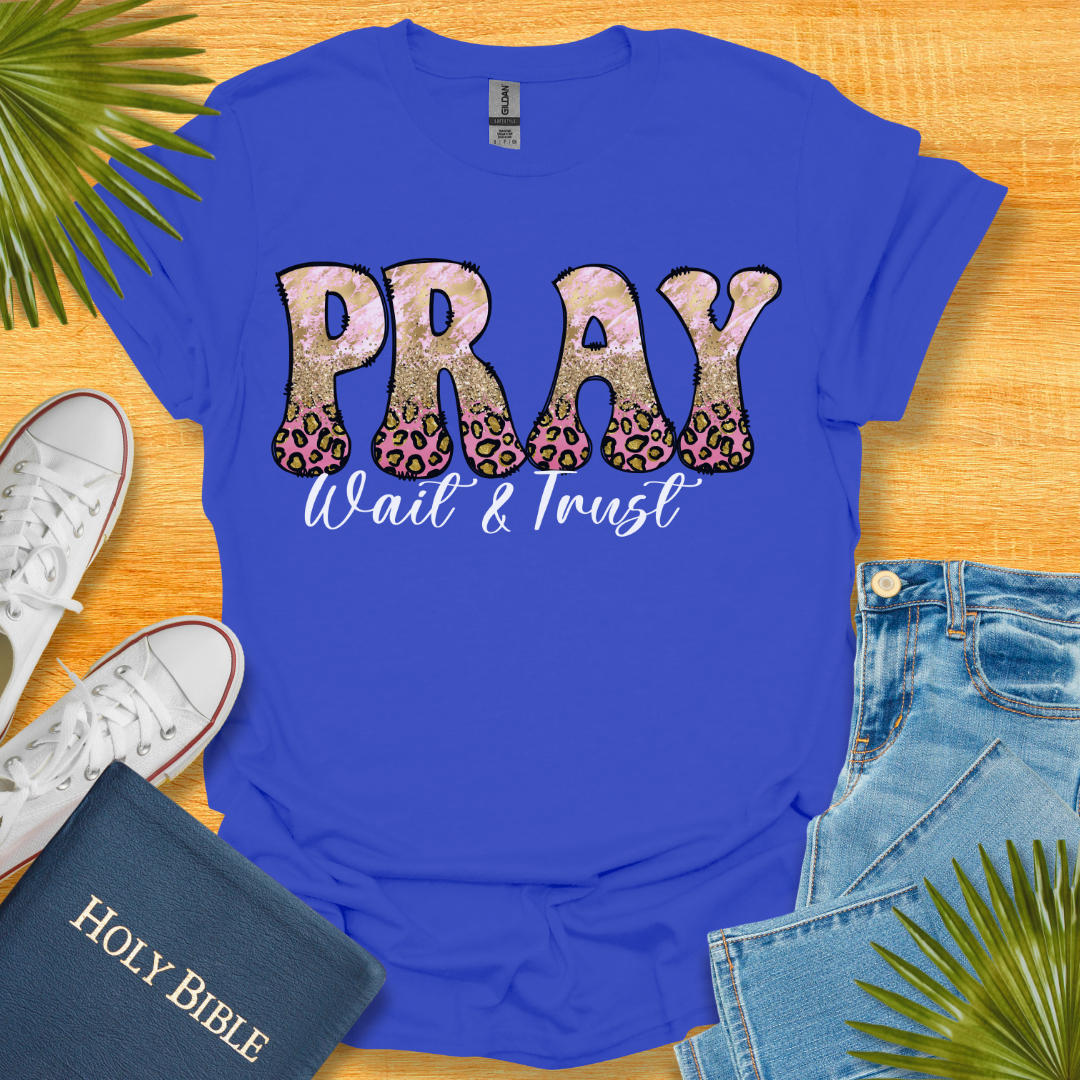 Pray Wait and Trust T-Shirt