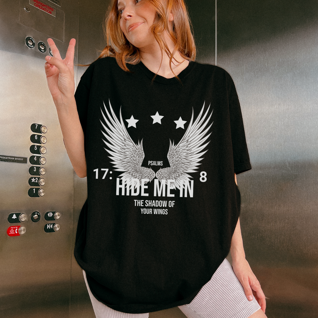 Hide Me In The Shadow Of Your Wings Unisex T-Shirt