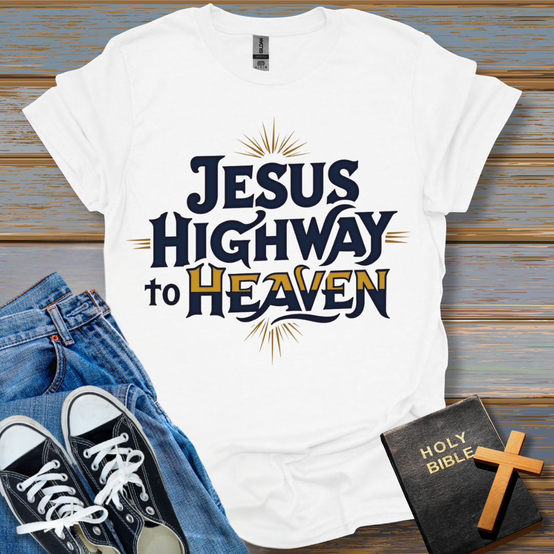 Jesus Highway To Heaven Unisex T-Shirt