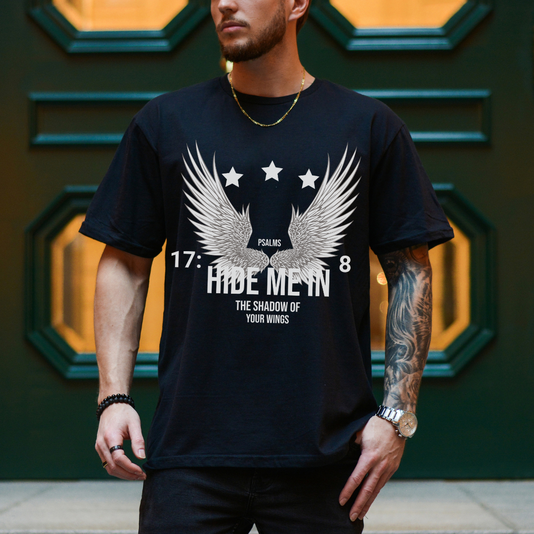 Hide Me In The Shadow Of Your Wings Unisex T-Shirt