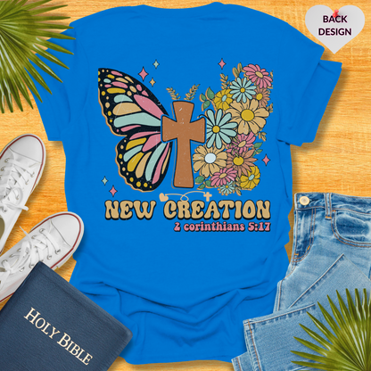 Butterfly Bible Verse T-Shirt