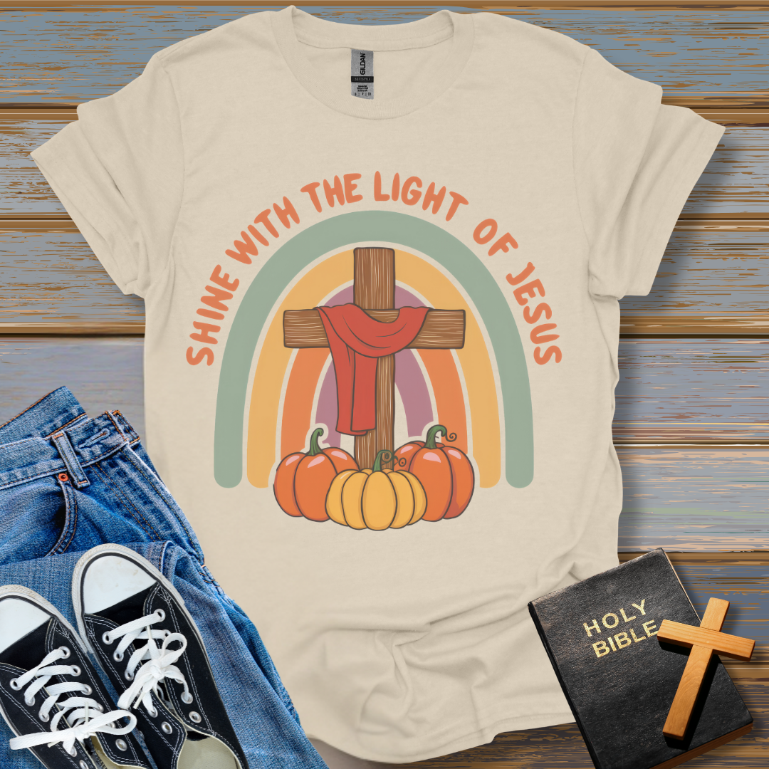 Shine with the light of Jesus T-Shirt