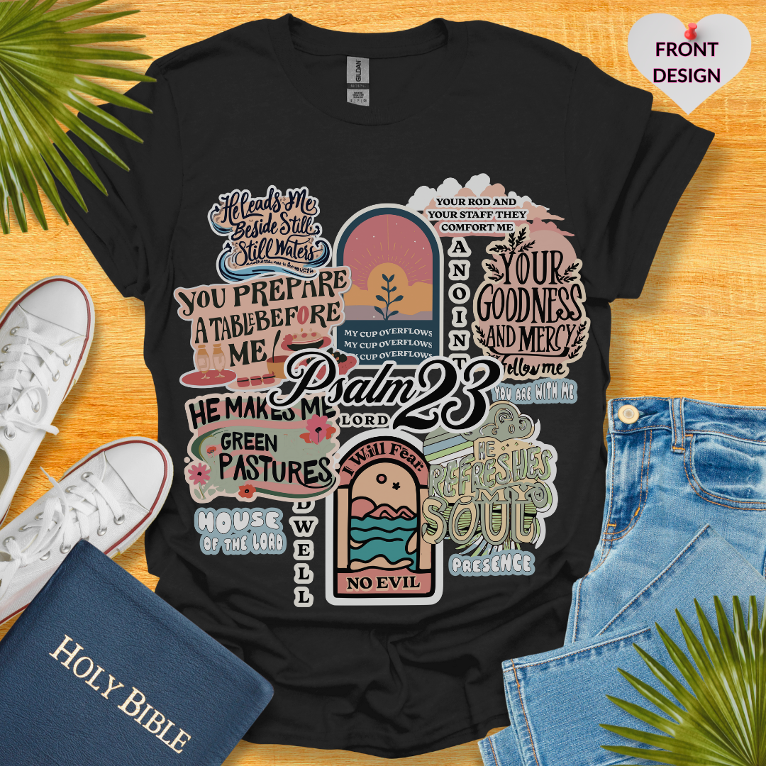 Psalm 23 Inspiration T-Shirt