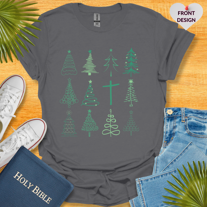 Christmas Trees Cross Unisex T-Shirt