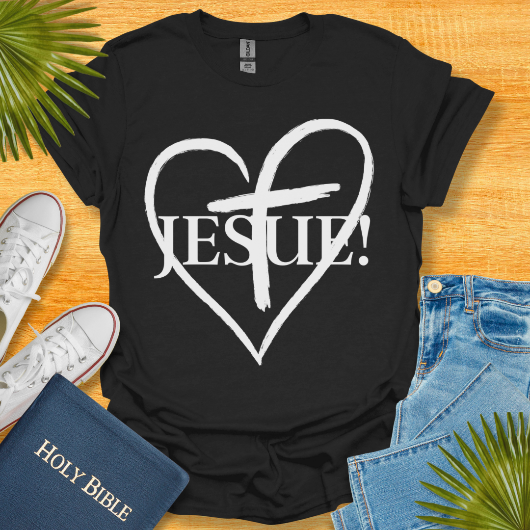 Jesus Heart Cross! T-Shirt