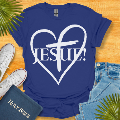 Jesus Heart Cross! T-Shirt