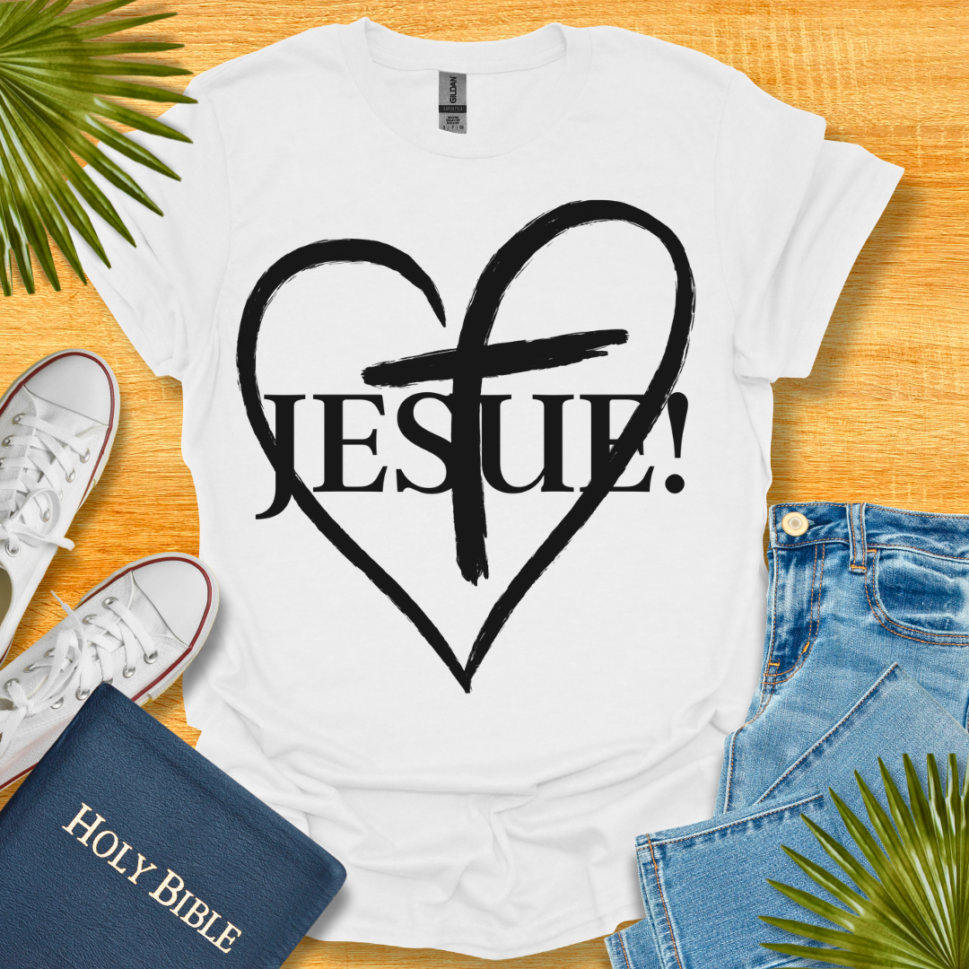 Jesus Heart Cross! T-Shirt