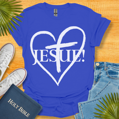 Jesus Heart Cross! T-Shirt