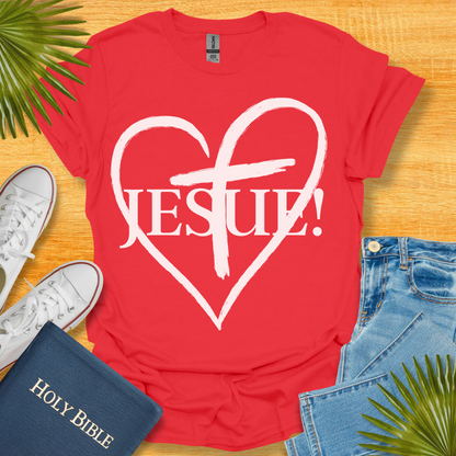 Jesus Heart Cross! T-Shirt