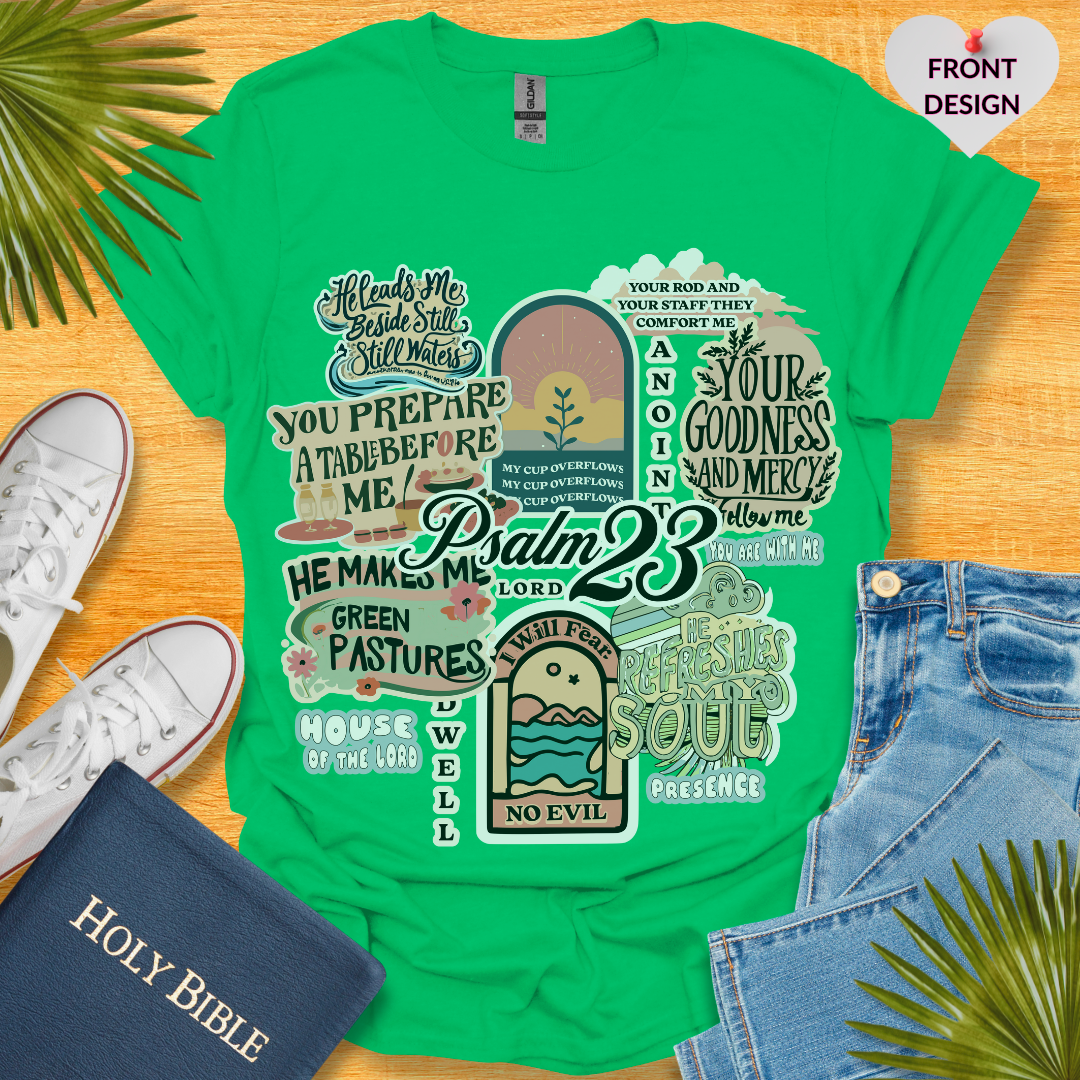 Psalm 23 Inspiration T-Shirt