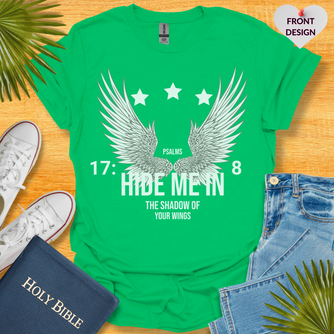 Hide Me In The Shadow Of Your Wings Unisex T-Shirt