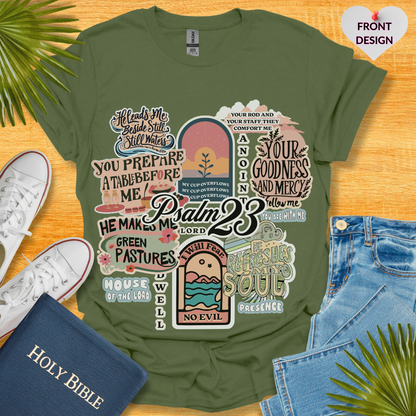 Psalm 23 Inspiration T-Shirt