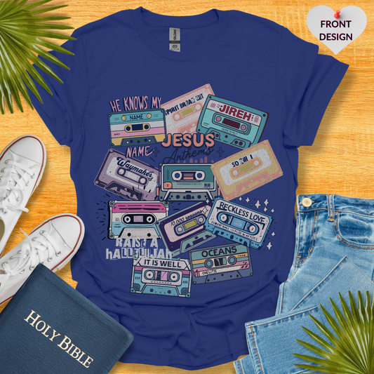 Jesus Anthems Retro T-Shirt